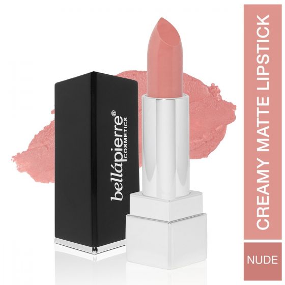 impliceren Eervol Ineenstorting Bellapierre Matte Lipstick | 100% Natural Long Lasting Color - Nude
